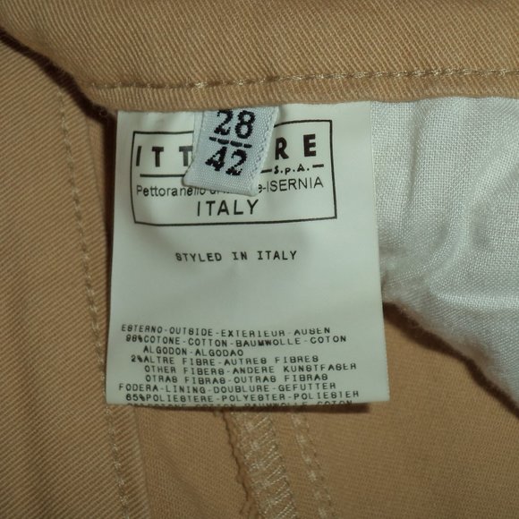 Dolce & Gabbana Italian luxury tan pencil knee length skirt D&G size 42 / 28 - Picture 5 of 7